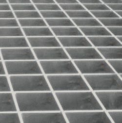 Прессованный настил с полосами без засечек