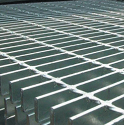 Сварной настил с несущими полосами без засечек